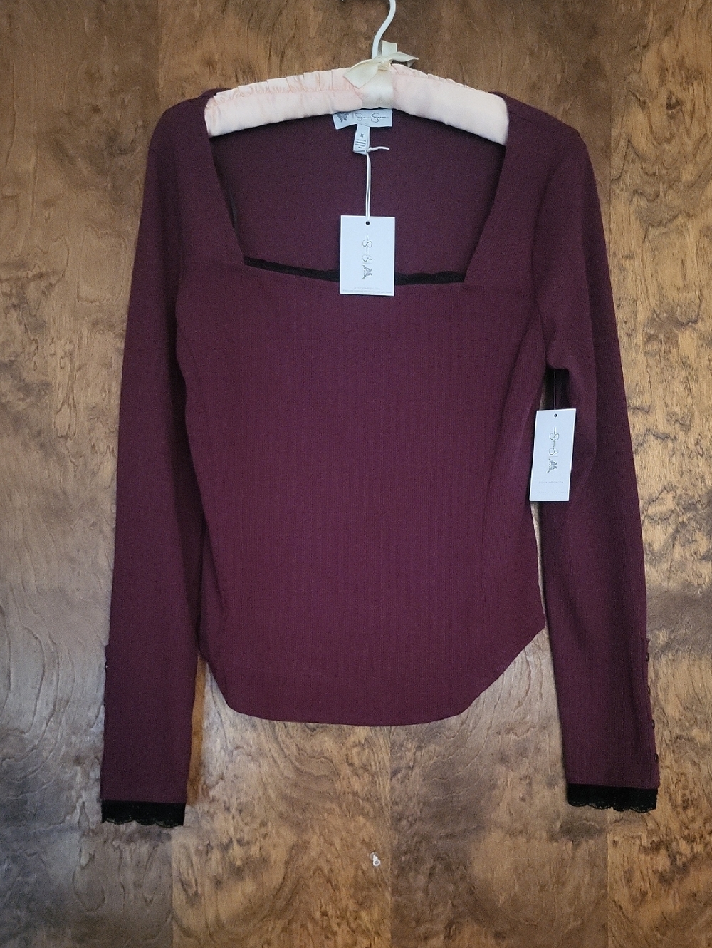 Jessica Simpson Rib Knit Top M
